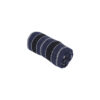 Compact Cotton Towel Large Navy Tones Rolled